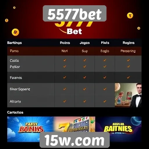 Comparação entre jogos populares no 5577bet